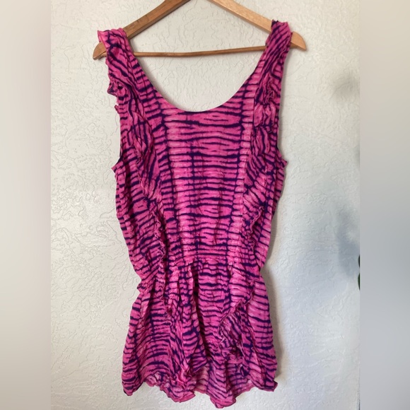 VICTORIA'S SECRET PINK BEACH
SEXY TIE DYE SWIMSUIT BIKINI
DRESS COVERUP (M) - Picture 2 of 8